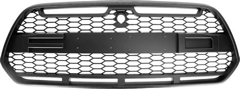 Topteng Matt Black Front Bumper Grille Grill Replacement For Ford Transit Mk8 2015