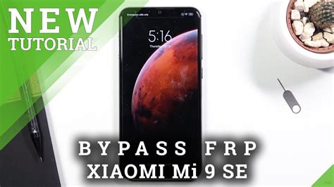 How To Bypass Google Account On Xiaomi Mi Se Unlock Frp Bypass