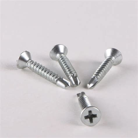 10PCS Special 410 Stainless Steel Flat Head Self Drilling Screws