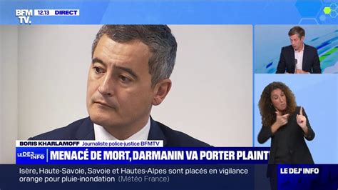 G Rald Darmanin Va Porter Plainte Apr S Avoir T Menac De Mort