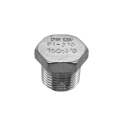 R10 BSP CL150 HEXAGON HEAD PLUG 316 SOLID Prochem