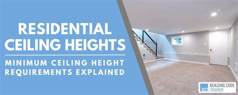 Building Standards Ceiling Height Infoupdate Org