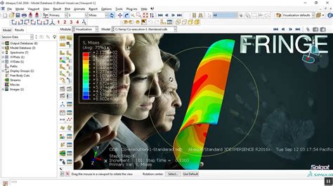 Abaqus Fluid Structure Interaction Between Vessel And Blood Using