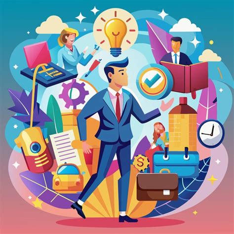 cartoon   man   lot     premium ai