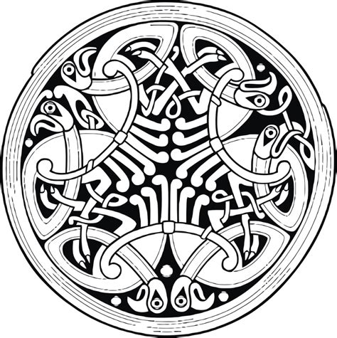 Celtic Ornamental Circle - Openclipart