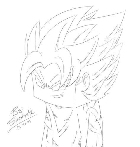 Minecraft Art Goku Sketching By Eonofre12 On Deviantart