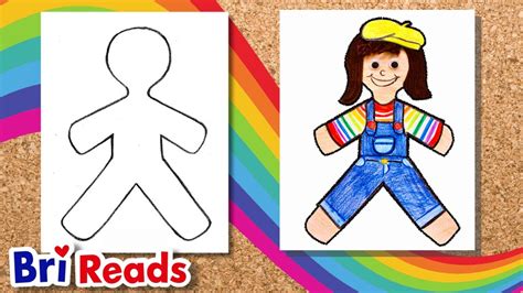 PAPER DOLL CRAFT | Easy Paper Craft for Kids | Craft and Create with ...