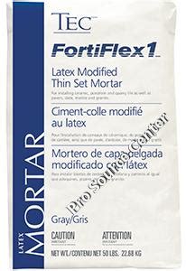 Tec Forti Flex 1 Latex Modified Thin Set Mortar 50 Lbs