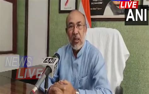 Manipur Viral Video Cm Biren Singh Ensures Strict Action Including