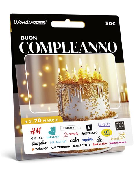 Cofanetto regalo Card Buon compleanno | Wonderbox