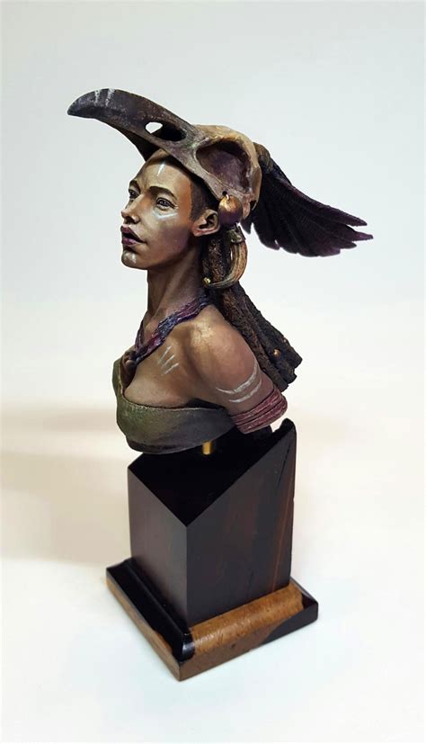 Morrigan Shaman By Josu Araiztegi Noblez Putty Paint