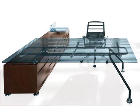 Glass Executive Office Desks Glass Designs