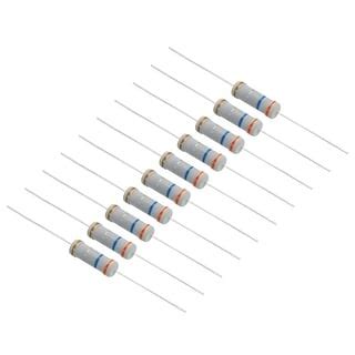 Pcs W Ohm Tolerance Carbon Film Resistor Axial Lead Resistors