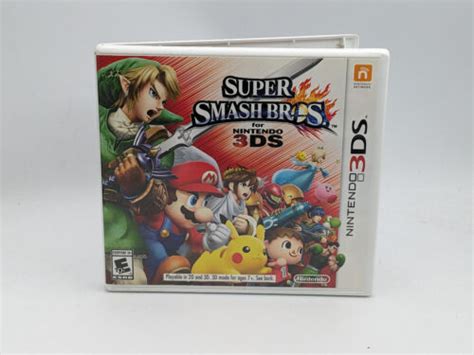 Super Smash Bros For Nintendo 3ds Complete Cib Tested Working