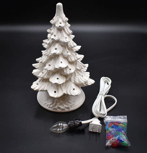 Ceramic Christmas Tree Kit Ready To Paint Inch Tree Tree Etsy Australia