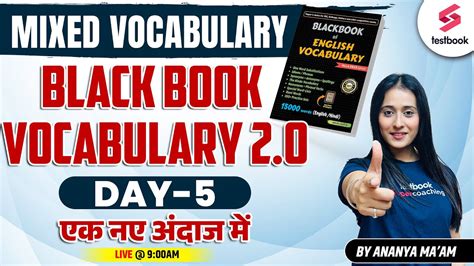 Black Book Vocabulary Mixed Vocabulary Day 5 Vocabulary For SSC