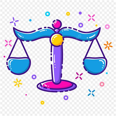 Libra Zodiac Clipart Transparent PNG Hd Cartoon Cute Zodiac Sign Libra