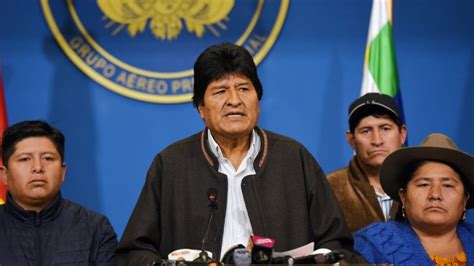 Evo Morales Renuncia A La Presidencia Luego De A Os En El Poder