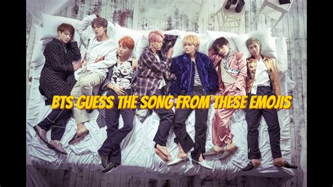 Guess The BTS Songs With These Emojis Challenge YouTube