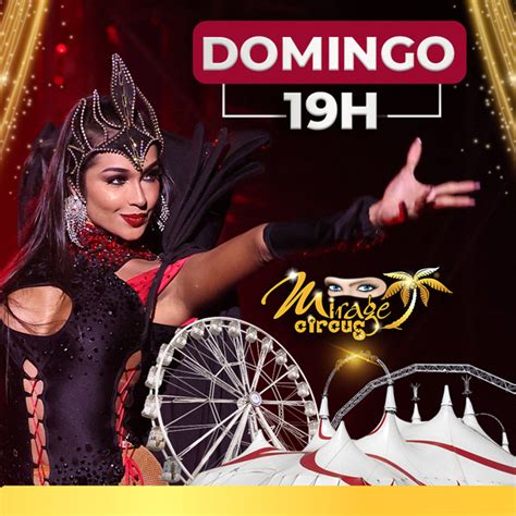 Circo Mirage Circus Curitiba PR 29 SET às 19h Guiche Web