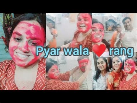 Jijaji Ke Sath Kheli Holi Kya Haal Kar Diya Mera YouTube