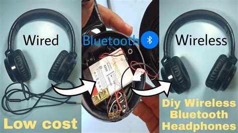 Convert Your Wired Headphones To Wireless Headphones In Use Your