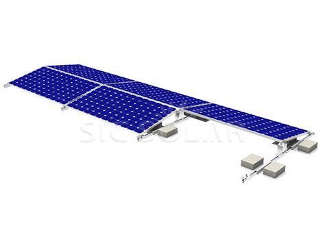 Embracing Solar Symmetry The East West Solar Ballasted Mounting System