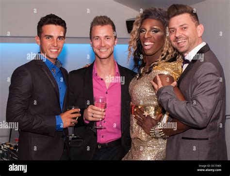 Mr Gay Wiena Promoters Stock Photo Alamy