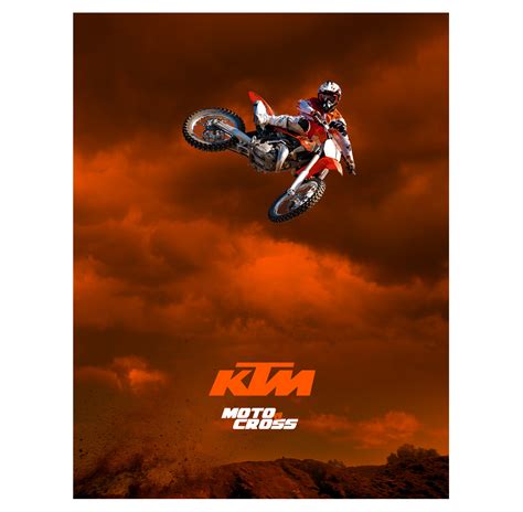 Ktm Motocross Catalog Cover Visual Foundry