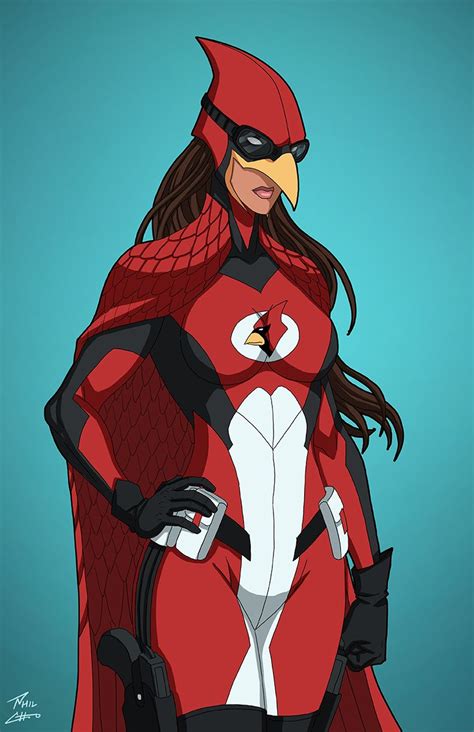 Crimson Cardinal Oc Commission By Phil Cho On Deviantart Artofit