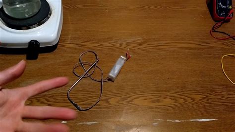 Homemade Thermocouple Youtube