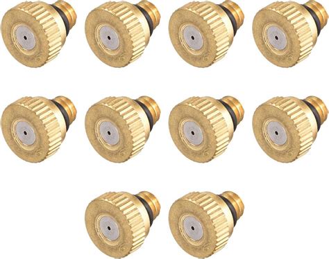 Amazon Uxcell Brass Misting Nozzle 10 24 UNC 0 8mm Orifice Dia