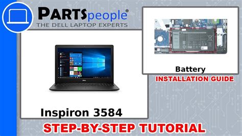 Dell Inspiron 15 3584 P75f005 Battery How To Video Tutorial Youtube