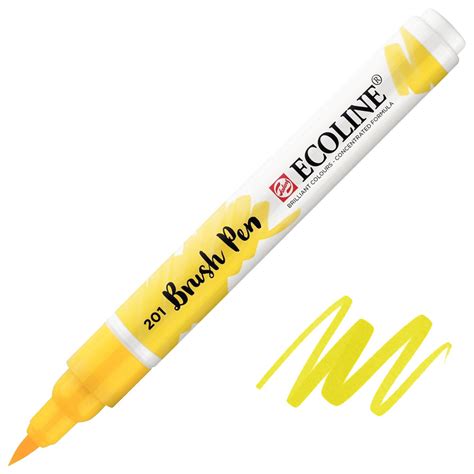 Departments Talens Ecoline Watercolor Brush Pen Light Yellow