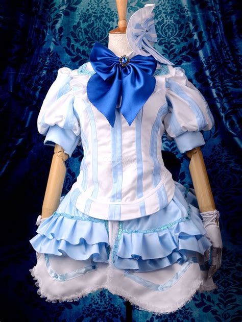 Vocaloid Megurine Luka Halloween Cosplay Costume White Lolita Suit