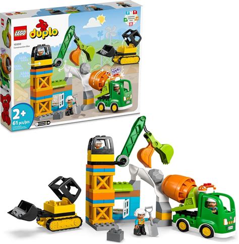 Amazon LEGO DUPLO Town Bulldozer Construction Vehicle Toy Set