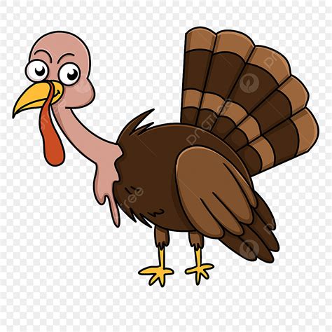 Thanksgiving Turkey Cartoon Clipart Hd PNG, Turkey Clipart Thanksgiving ...