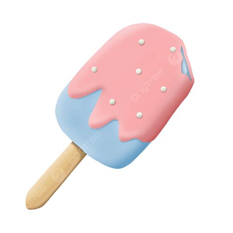 Cute Ice Cream Clipart Kawaii Popsicle Cartoon Png By Artfm Nbkomputer