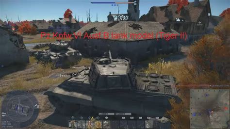 War Thunder Tiger Tank Ll Destroyed Ww King Tiger Youtube