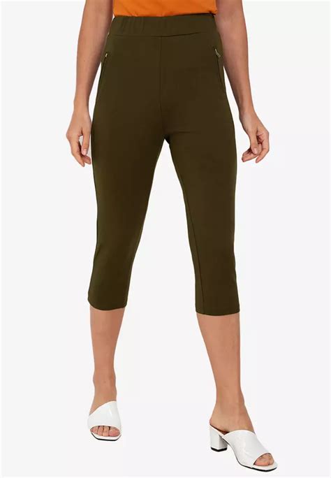 Buy Zalora Work Knee Length Jeggings Pants 2024 Online Zalora Philippines