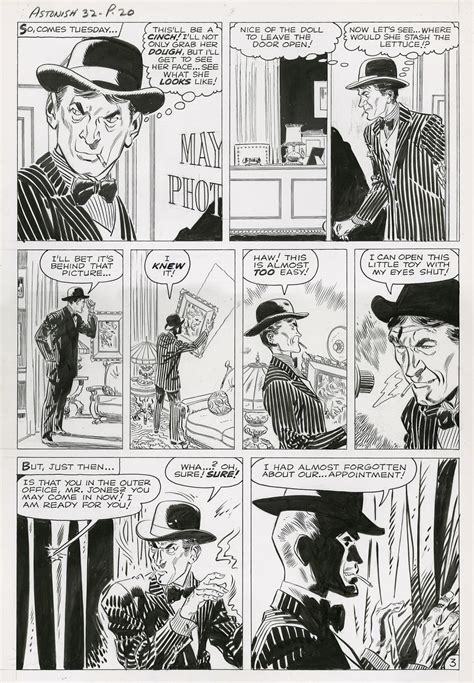 The Bristol Board Forgotten Masterpiece Complete Original Art By