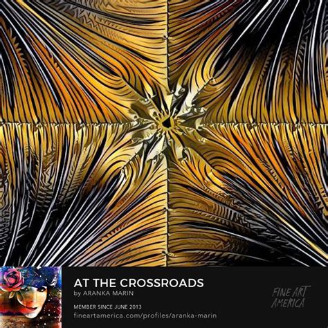 At The Crossroads Digital Artwork Abstract Drawings Artwork