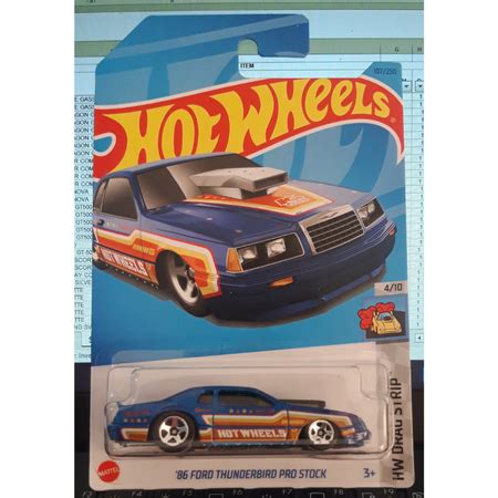 ATz Hot Wheels HW DRAG STRIP 4 10 86 FORD THUNDERBIRD PRO STOCK Shopee Philippines
