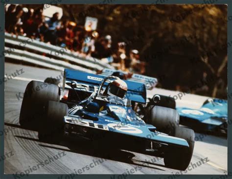 OR FARBFOTO JACKIE Stewart Tyrell Ford 003 Grand Prix Barcelona