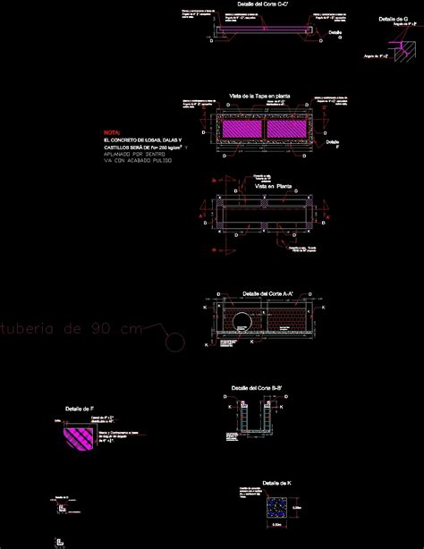 Registration Type Storm Drain Dwg Detail For Autocad Designs Cad