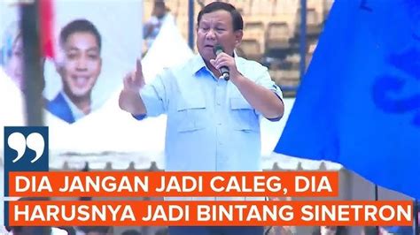 Prabowo Sentil Caleg Nyamar Jadi Nelayan Dan Peluk Anies Lebih Cocok