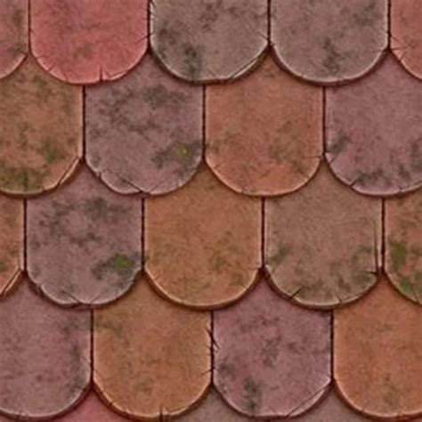 Dollhouse Old Vintage Shingle Clay Roof Tile Seamless Etsy Turkey