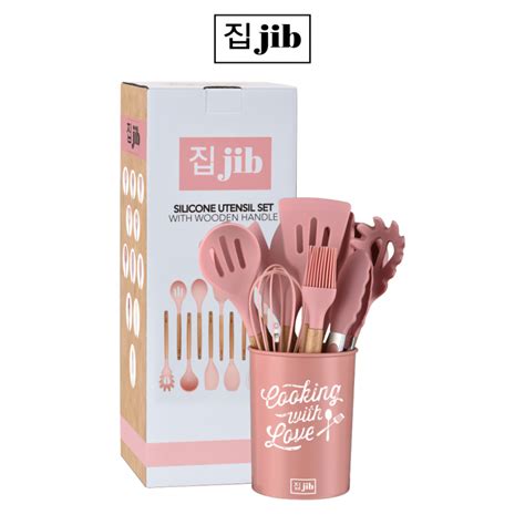 Silicone Utensil Set Bucket Jib