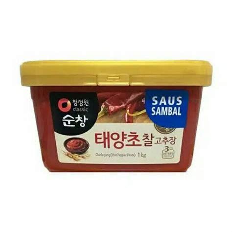 DAESANG HOT PEPPER PASTE 1KG DAESANG GOCHUJANG SAUCE SAUS PASTA KOREA