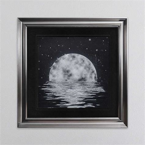 Moon Framed Wall Art 1wall